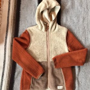 REI zip-Up fleece high pile